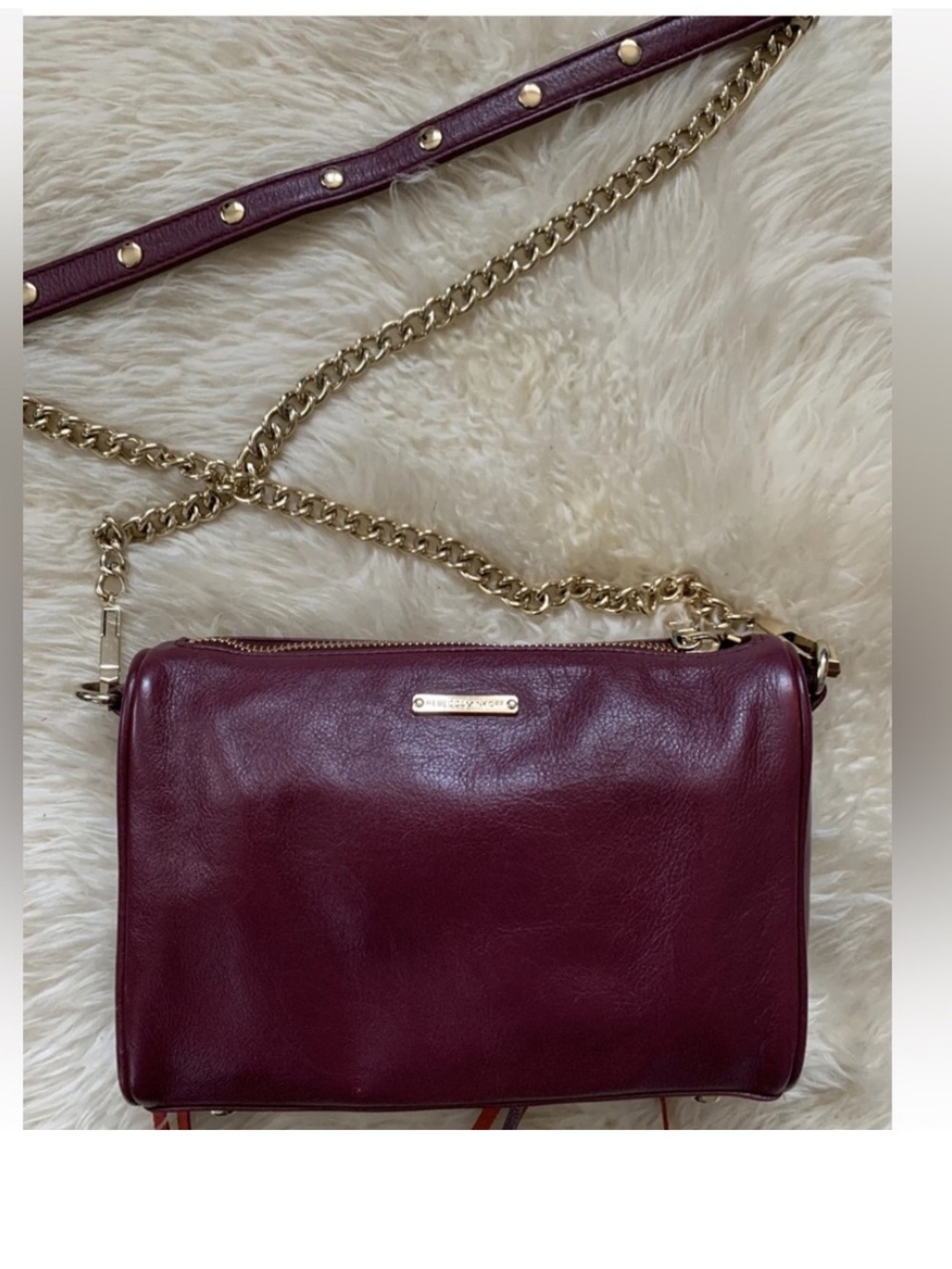 Rebecca Minkoff Mini Jett Leather Crossbody Bag